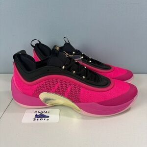 Adidas SM D.O.N. Issue 6 Basketball Shoes Pink Gold Black JQ7650 Men's Sz 15